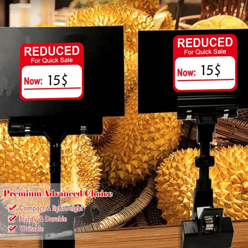 Well Tile Reduced Stickers Price Pricing Retail Labels 1.8" X 2" Grocery Store Food Labels 500 pcs - Image 5